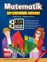 8. Sınıf LGS Altın Oran Matematik 20 Deneme Sınavı kapak görseli